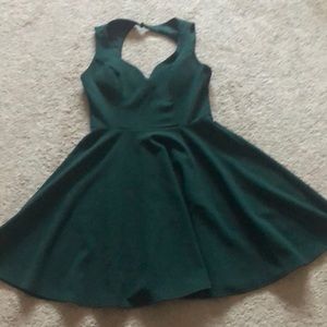 Green homecoming dress